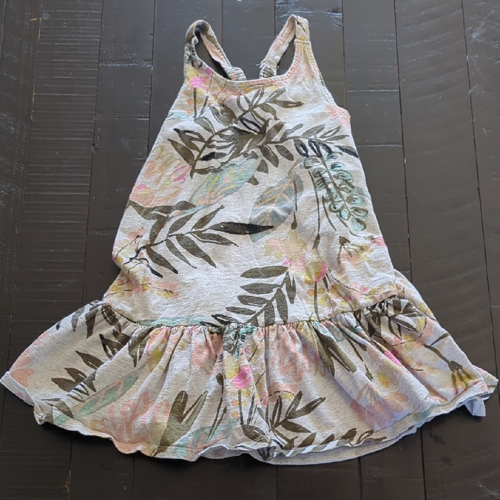 Soft 100% Cotton Floral Dress
